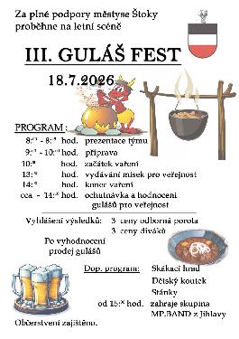 Gul�fest �toky 3 ro�n�k 