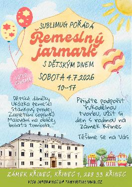 �emesln� jarmark a d�tsk� den na z�mku K�inec