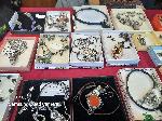 barokn� �perky s miner�ly, design batika,malba